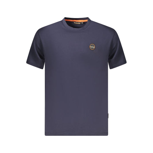 Blue Organic Cotton Men T-Shirt