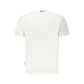 White Cotton Men T-Shirt