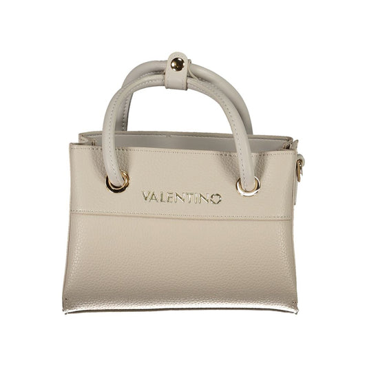 Gray Polyethylene Women Handbag