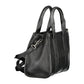 Black Polyethylene Women Handbag