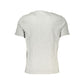 Gray Cotton Men T-Shirt