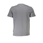 Gray Cotton Men T-Shirt