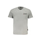 Gray Cotton Men T-Shirt