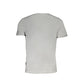 Gray Cotton Men T-Shirt
