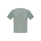 Green Cotton Men T-Shirt