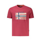 Red Cotton Men T-Shirt