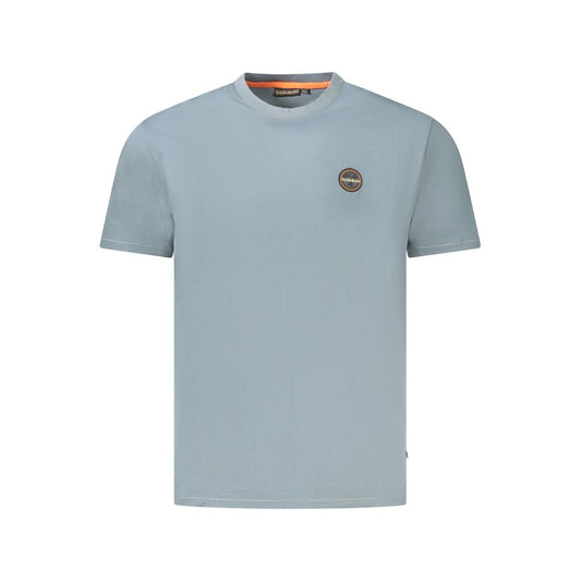 Gray Cotton Men T-Shirt
