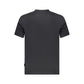 Black Cotton Men T-Shirt
