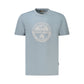 Gray Cotton Men T-Shirt