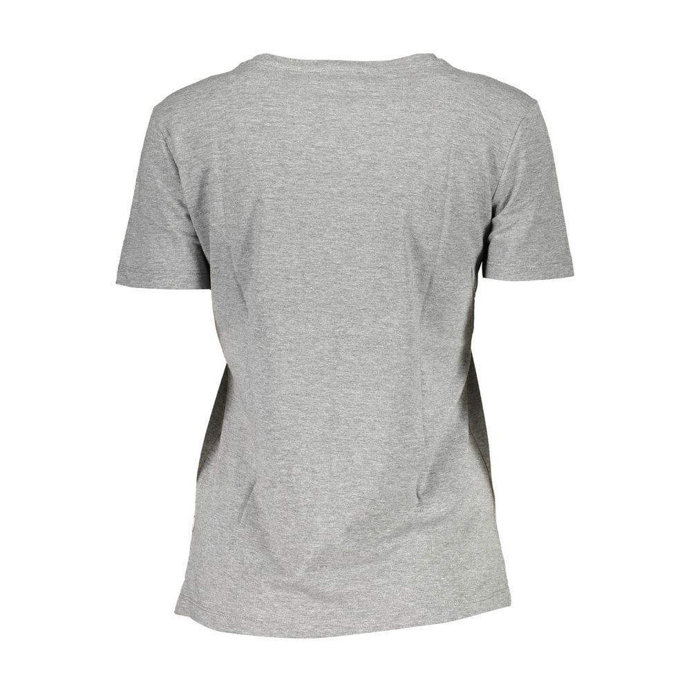 Brown Cotton Women T-Shirt