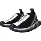 Black White Slip On Sorrento Sneakers Shoes