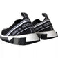 Black White Slip On Sorrento Sneakers Shoes