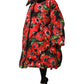 Multicolor Floral Full Zip Padded Jacket
