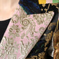 Multicolor Floral Patchwork Jacquard Jacket