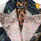 Multicolor Floral Patchwork Jacquard Jacket