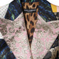 Multicolor Floral Patchwork Jacquard Jacket