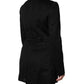 Black Wool Sartoria Italiano Blazer Jacket