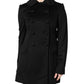 Black Wool Sartoria Italiano Blazer Jacket