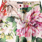 Multicolor Floral High Waist Straight Pants