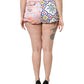 Multicolor High Waist Women Hot Pants Shorts