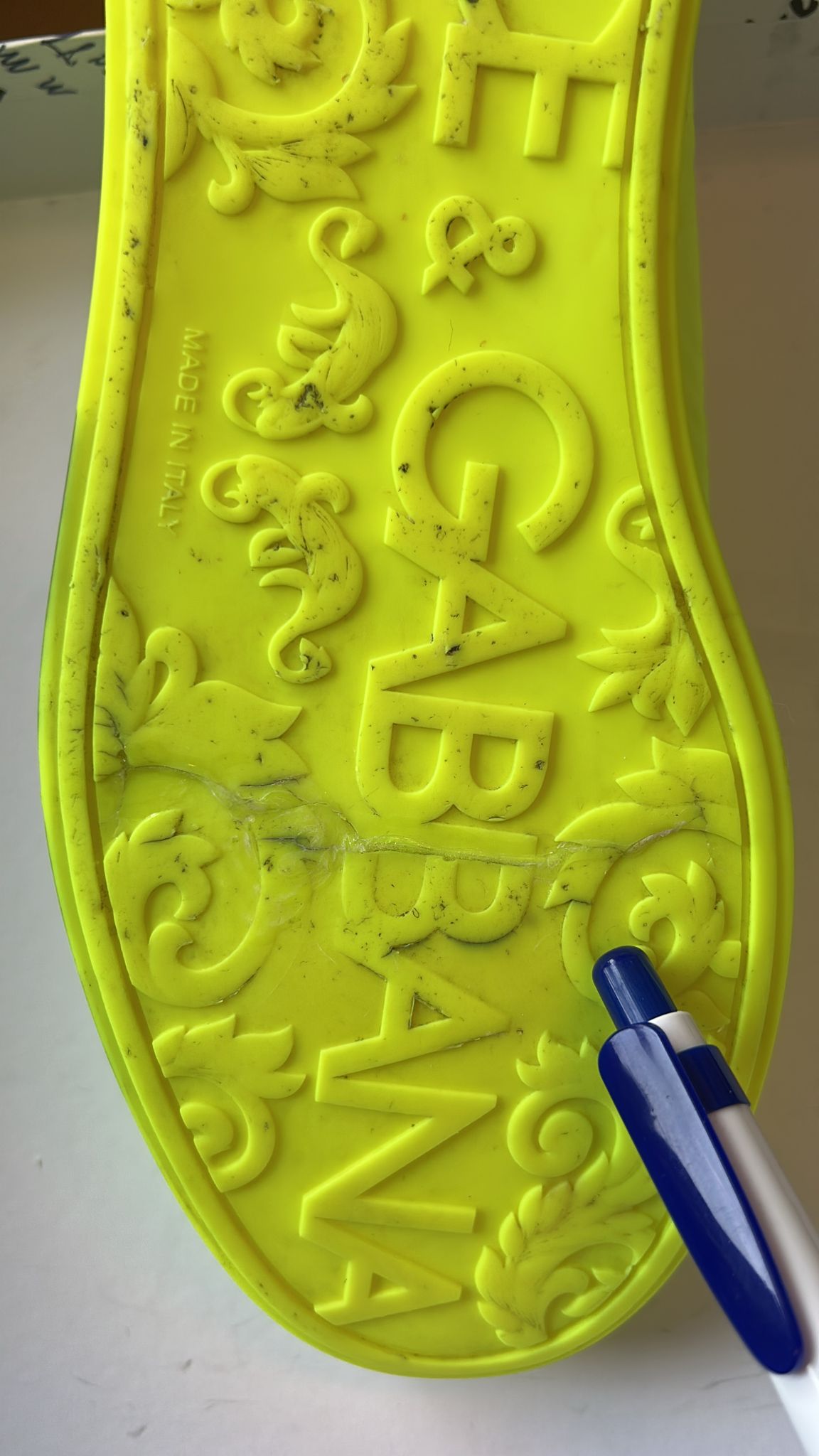 Neon Green Logo Tape Low Top Sneakers Shoes