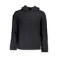 Black Cotton Men Sweater