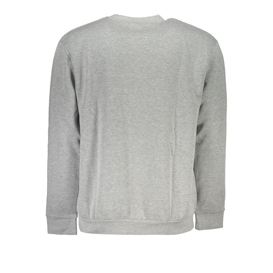Gray Cotton Men Sweater