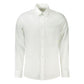 White Cotton Men Shirt