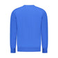 Blue Cotton Men Sweater