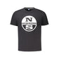 Black Cotton Men T-Shirt
