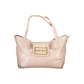 Pink Polyethylene Women Handbag