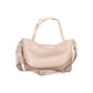 Pink Polyethylene Women Handbag