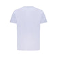 Light Blue Cotton Men T-Shirt