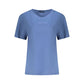 Blue Cotton Tops & T-Shirt