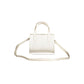Gray Polyethylene Women Handbag