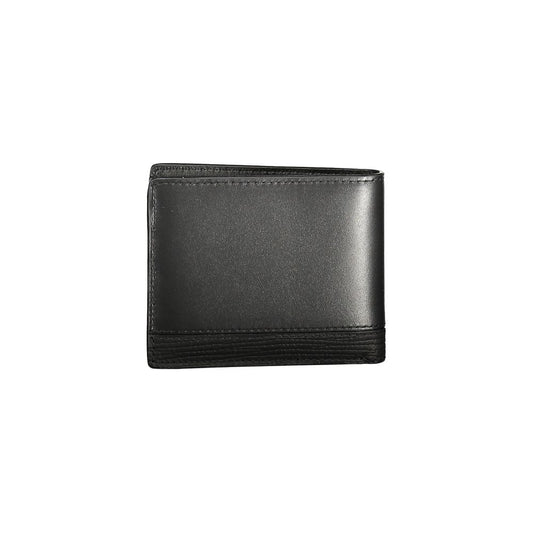 Black Leather Men Wallet