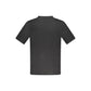 Black Cotton Men T-Shirt