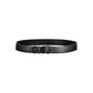 Black Leather Men Belt