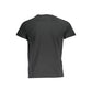 Black Cotton Men T-Shirt