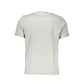 Gray Cotton Men T-Shirt
