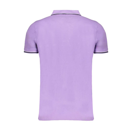 Purple Cotton Polo Shirt