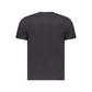 Black Cotton Men T-Shirt