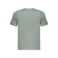 Green Cotton Men T-Shirt