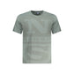 Green Cotton Men T-Shirt