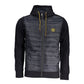 Blue Cotton Men Jacket
