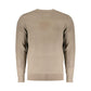 Brown Wool Men Sweater