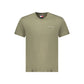 Green Cotton Men TShirt