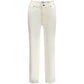 White Cotton Women Jean