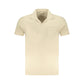 Beige Cotton Men T-Shirt