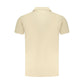 Beige Cotton Men T-Shirt